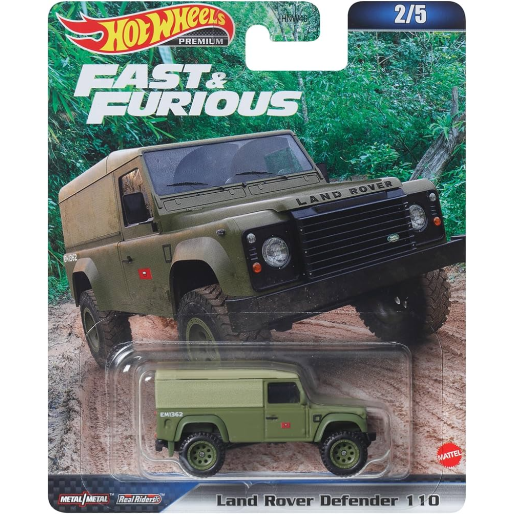 Hot Wheels Premium Land Rover Defender 110 Fast & the Furious HKD26