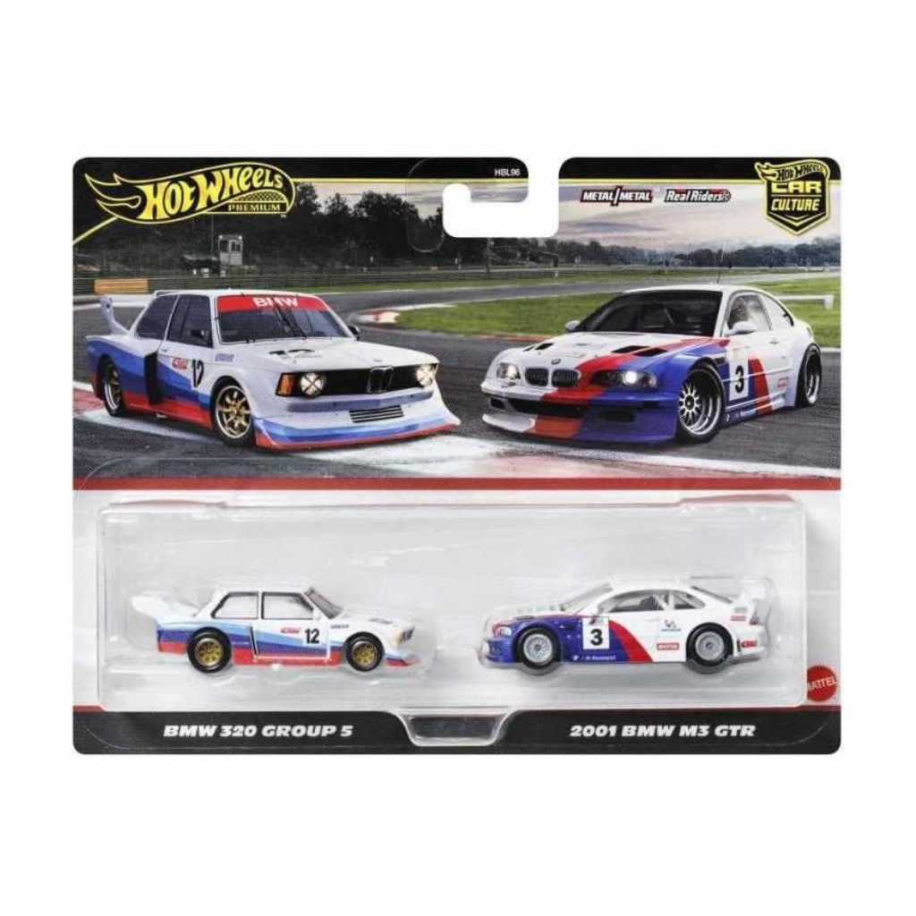 Hot Wheels Premium Pack BMW E46 GTR & BMW 320 Grp5 JBK99