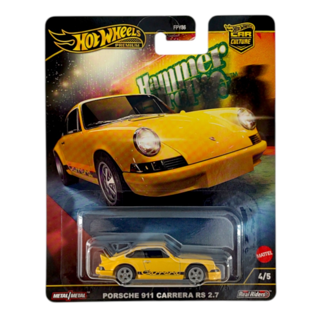 Hot Wheels Porsche 911 Carrera RS 2.7ltr Hammer Drop HRW07