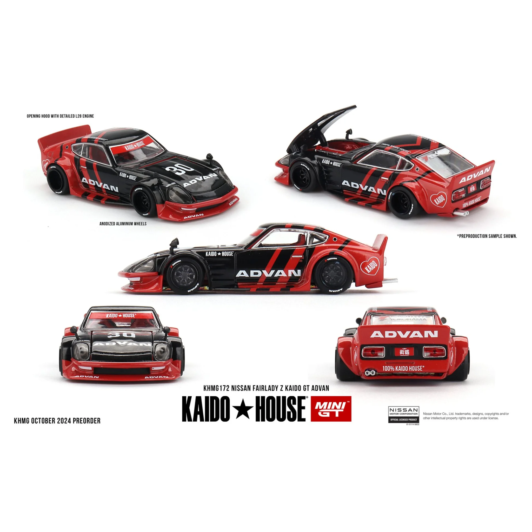 Kaido House Nissan Fairlady Z Kaido GT Advan MGTKHMG172