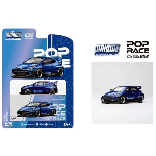 Pop Race Pandem Yaris GR Enigma Exclusive 1/64 PRE004